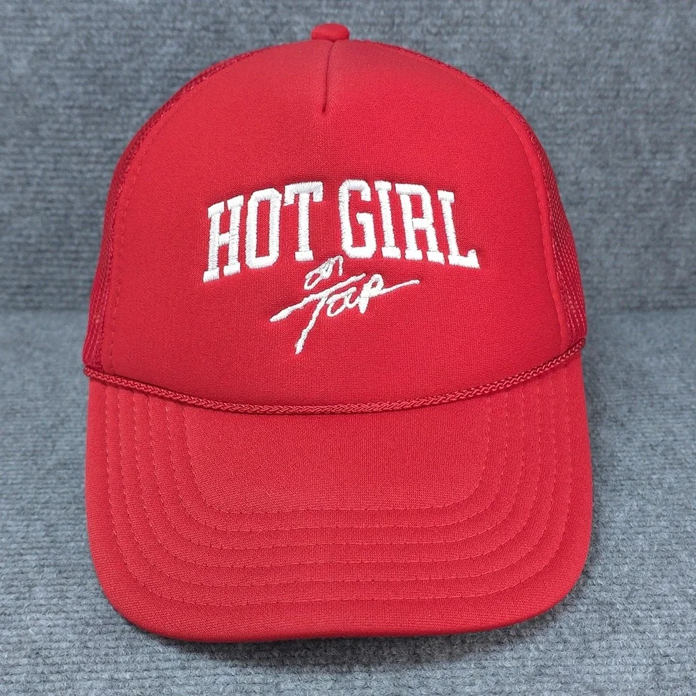 Megan Thee Stallion Hot Girl Summer Hat Cap Snap Back Red Otto Womens One Size‎